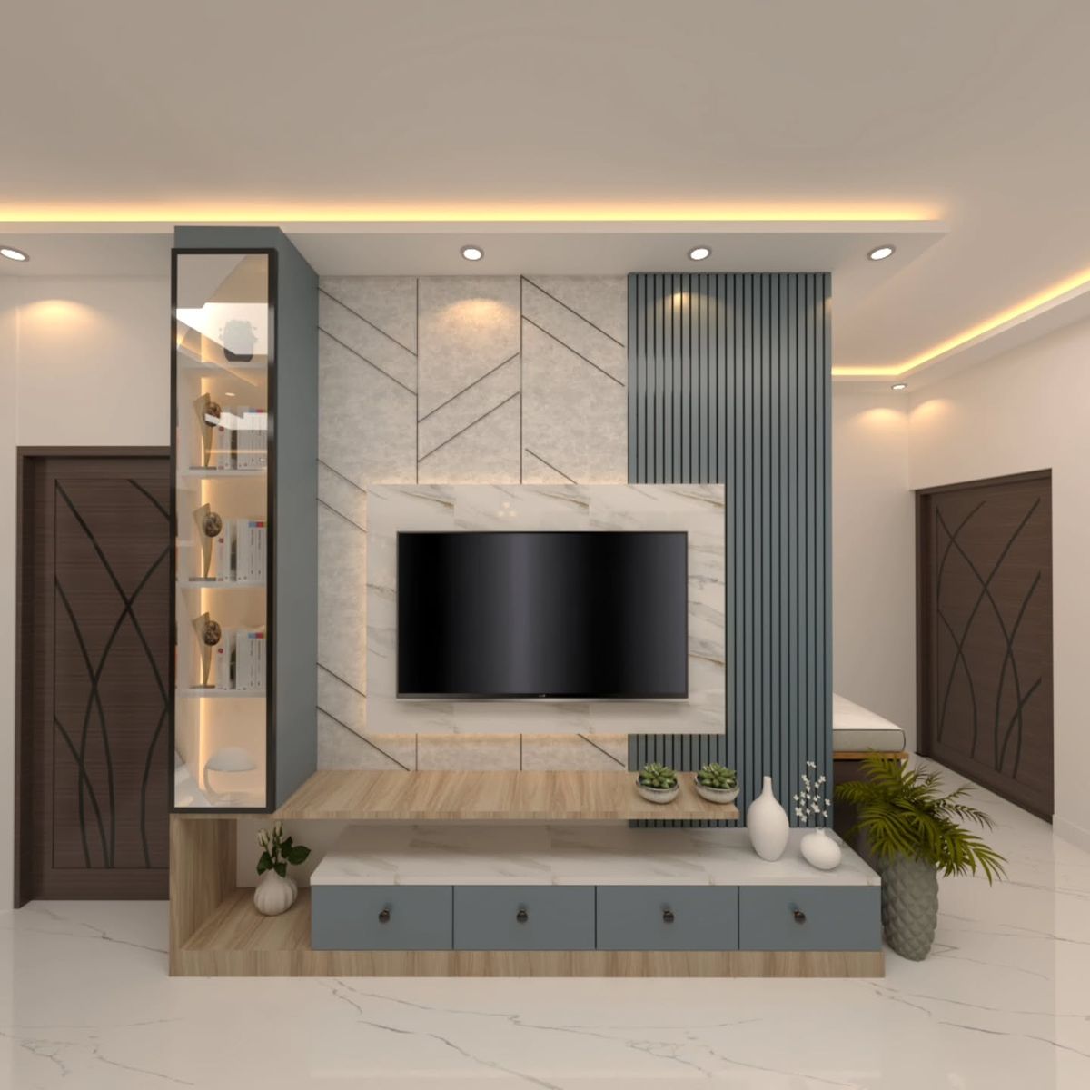 07.jpg Stylish Tv Trolley-07 - Image 1