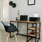 Stylish Modern MS Frame Computer Desk-07