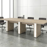 Conference Table A01 | Stylish & Durable Melamine Laminated Board | Tradco Furniture