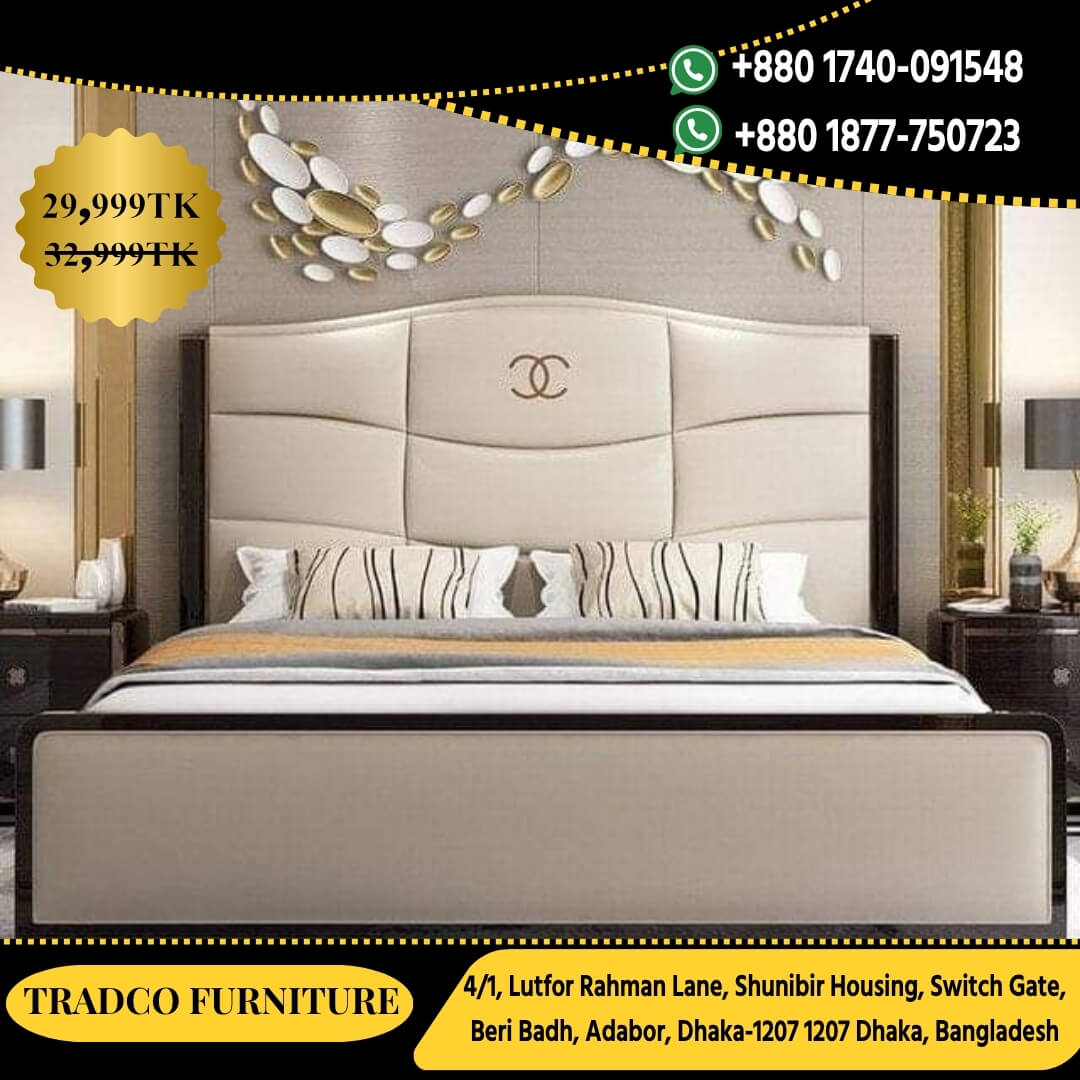 10-3.jpg Stylish bed 195 - Image 1