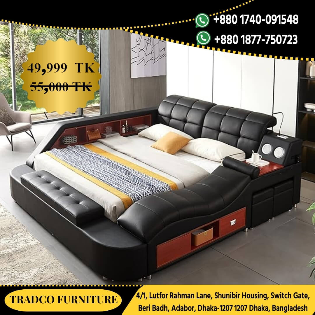 4.jpg Stylish bed 190 - Image 1