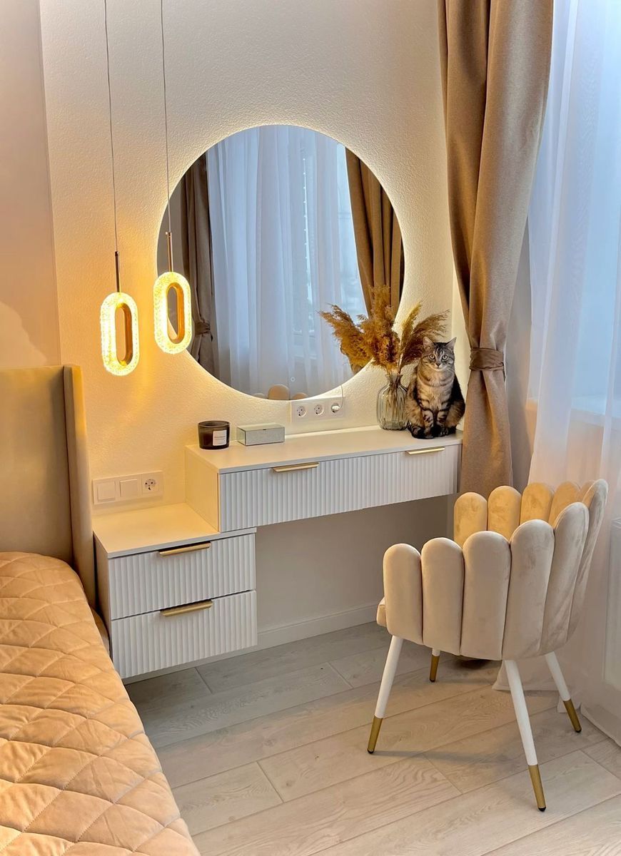 721d8c05096445e6c4fc62ff8f5ce932.jpg Stylish Modern Luxury Dressing Table-03 - Image 1