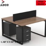 Modern stylist iron made workstation 1007