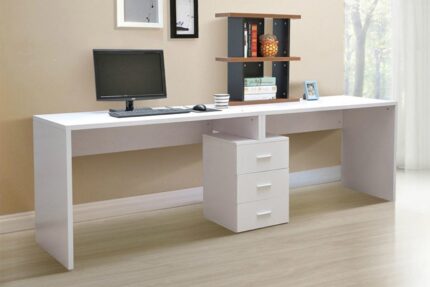 Stylish Computer Table C-28 | Spacious & Modern Workstation