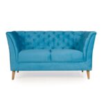 Luxury 3 Seater Sofa Sofa-06 – Mahogany, Custom Size & Color